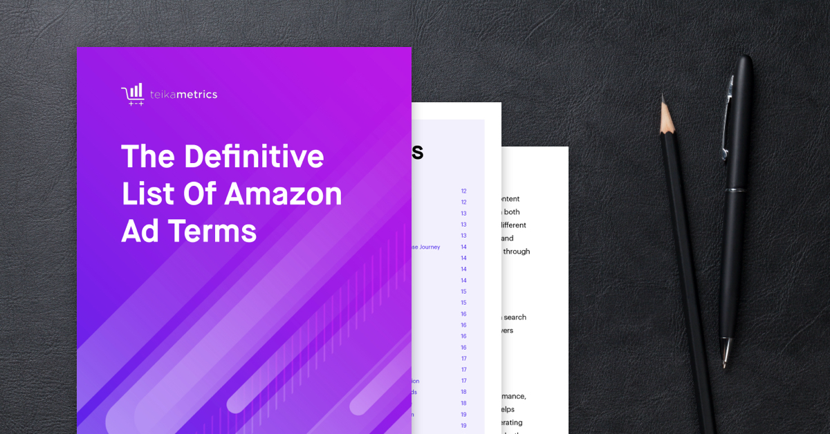 The Definitive List of Amazon Advertising Optimization Terms