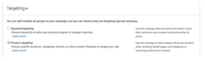 product attribute targeting amazon