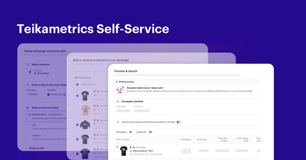 Accelerate Your Growth with Teikametrics Self-Service: Take the Wheel of Your Advertising Strategy