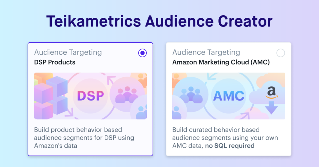 Introducing Teikametrics Audience Creator: Unlock Powerful Amazon Audience Targeting with Ease