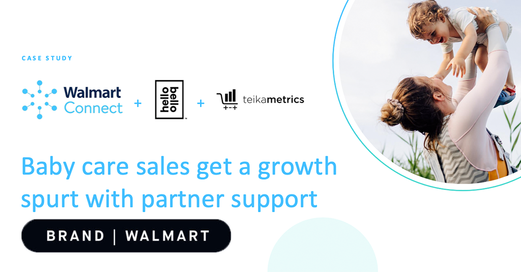 Hello Bello Supercharges Baby Care Sales with Teikametrics & Walmart Connect