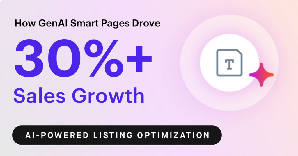 How GenAI Smart Pages Drove 30%+ Sales Growth