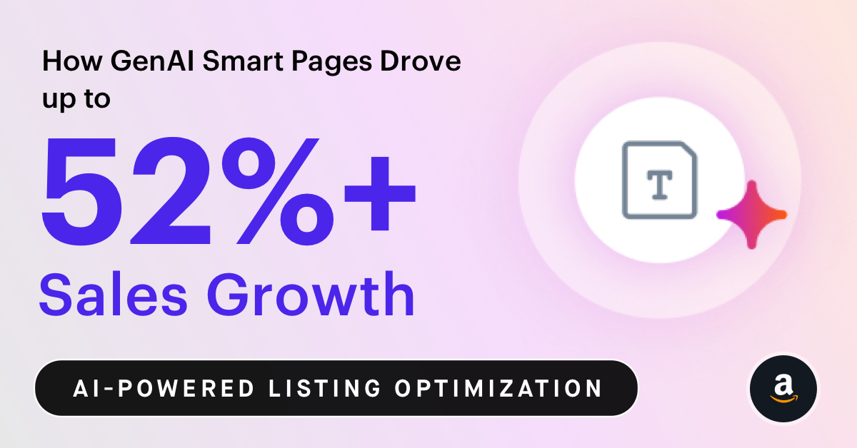 Smart Pages: 52% Growth in Total Sales with AI-Powered Listing Optimization