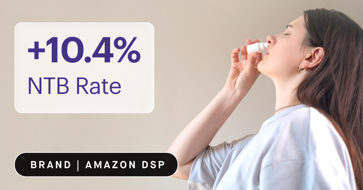 +10.4% NTB Rate with Streaming Video Ads: Leading Health and Wellness Consumer Brand